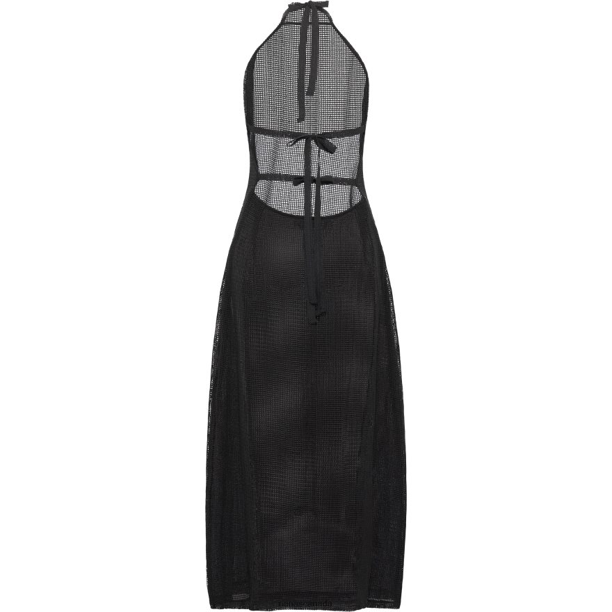Nana's Canada Black Tropea Midi Dress V06HD2171