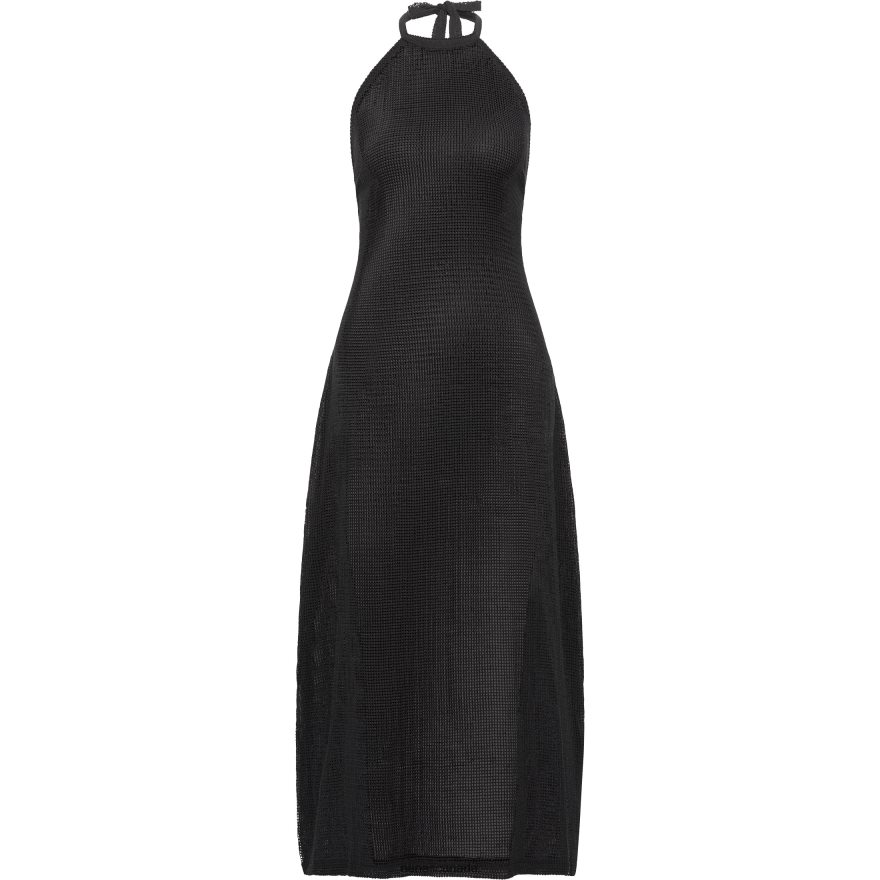 Nana's Canada Black Tropea Midi Dress V06HD2171