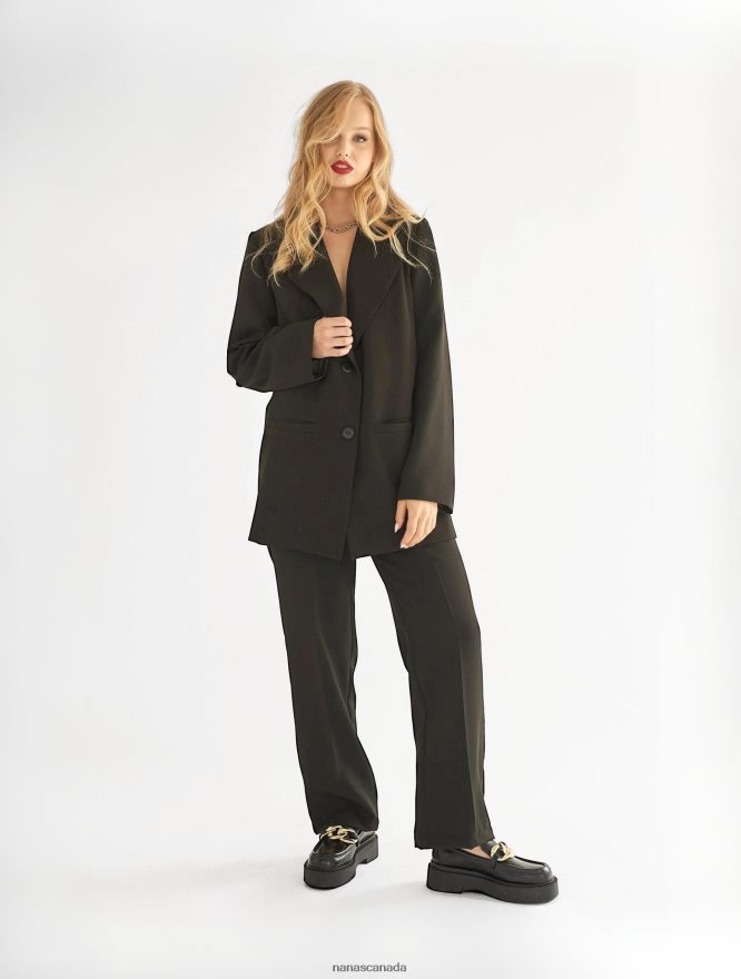 Nana's Canada Black Always Blazer V06HD2124