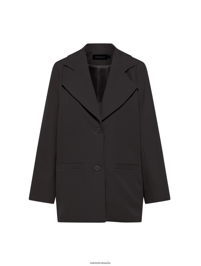 Nana's Canada Black Always Blazer V06HD2124