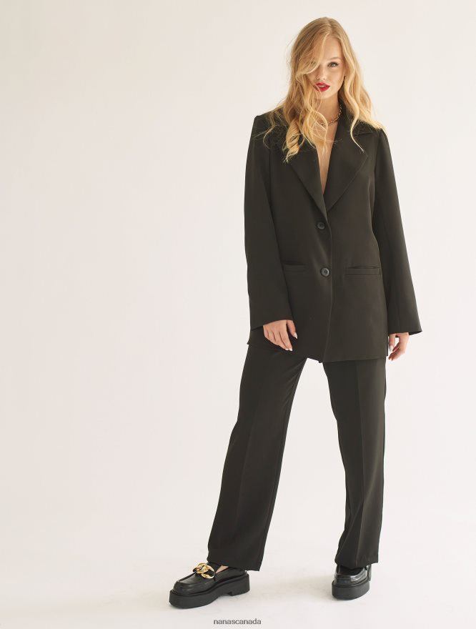 Nana's Canada Black Always Blazer V06HD2124