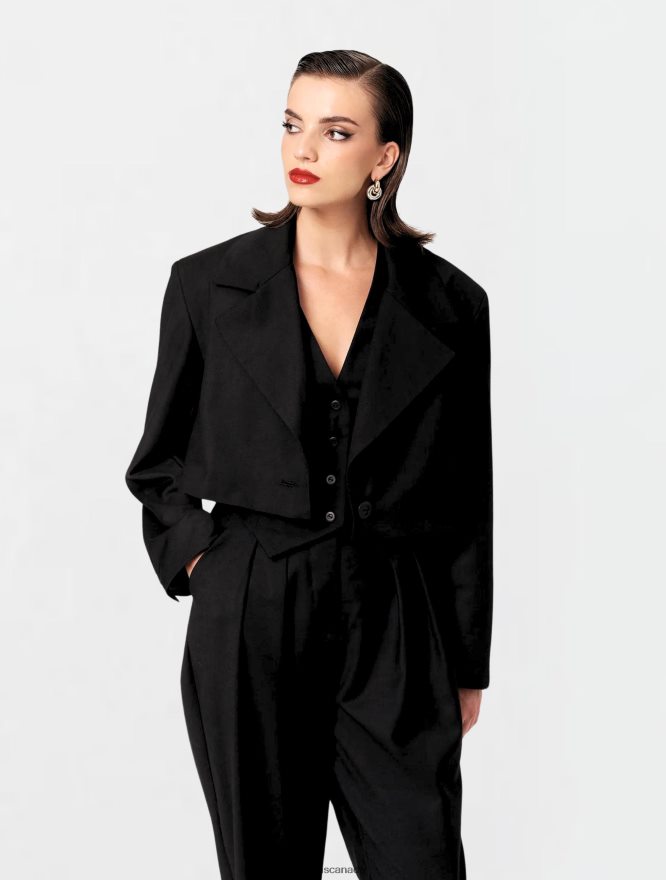 Nana's Canada Black London Blazer V06HD2121