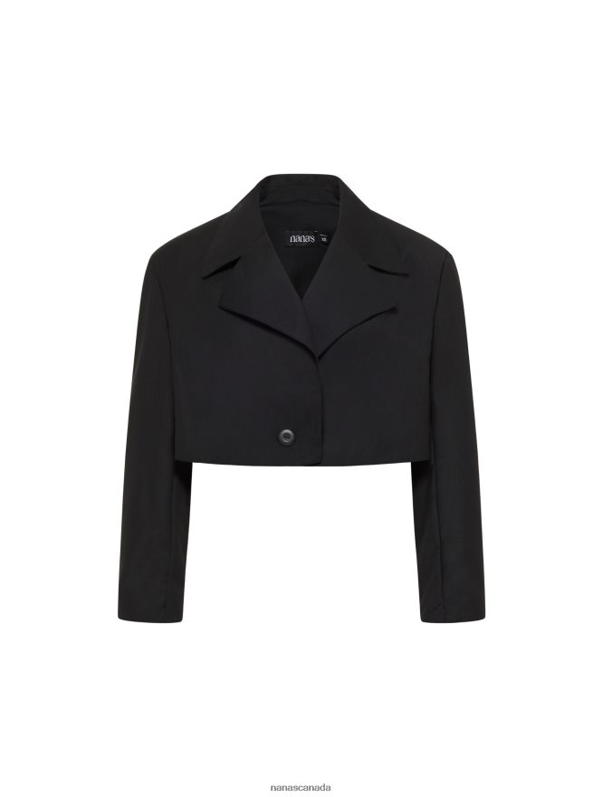Nana's Canada Black London Blazer V06HD2121