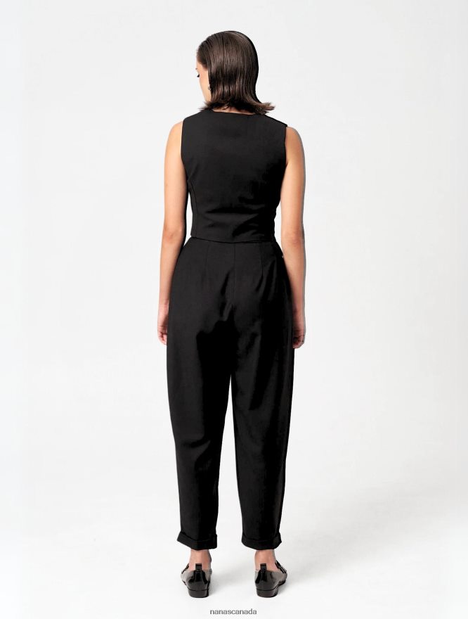 Nana's Canada Black London Vest V06HD2122