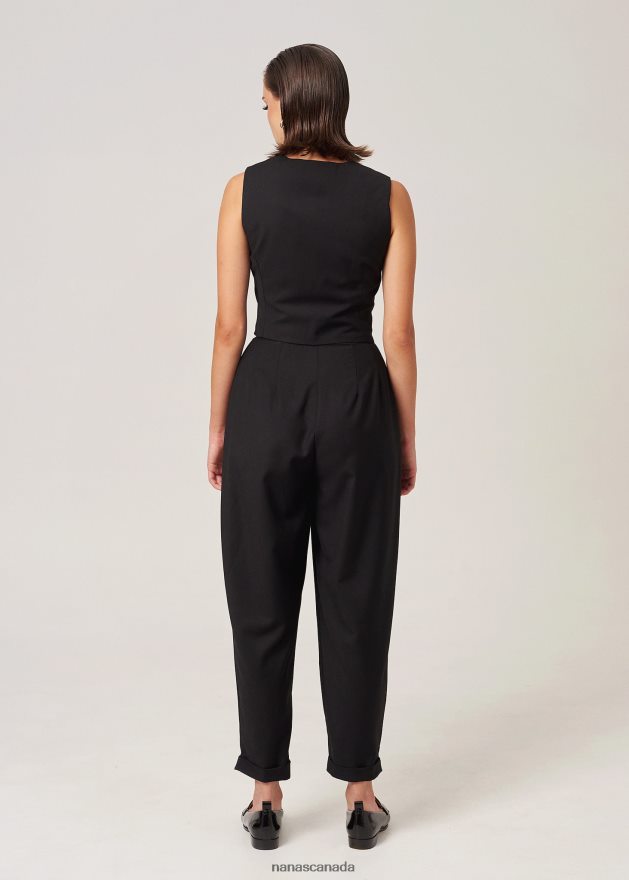 Nana's Canada Black London Vest V06HD2122