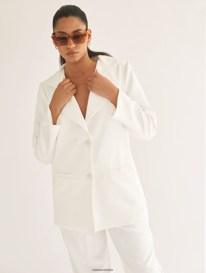 Nana's Canada Ecru Always Blazer V06HD2127