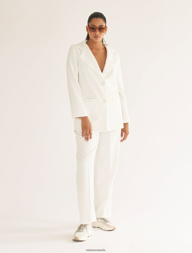 Nana's Canada Ecru Always Blazer V06HD2127