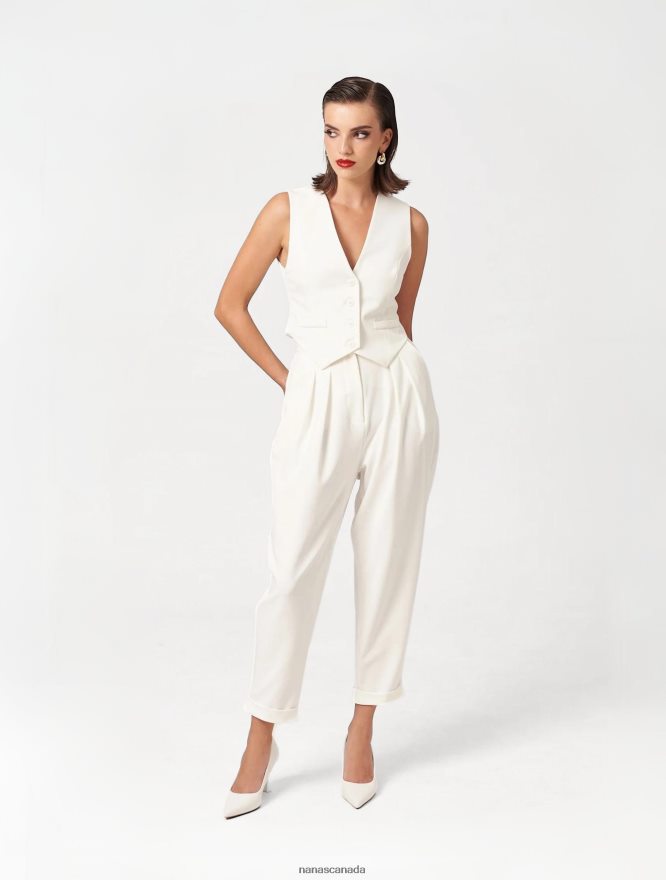 Nana's Canada Ecru London Vest V06HD2119