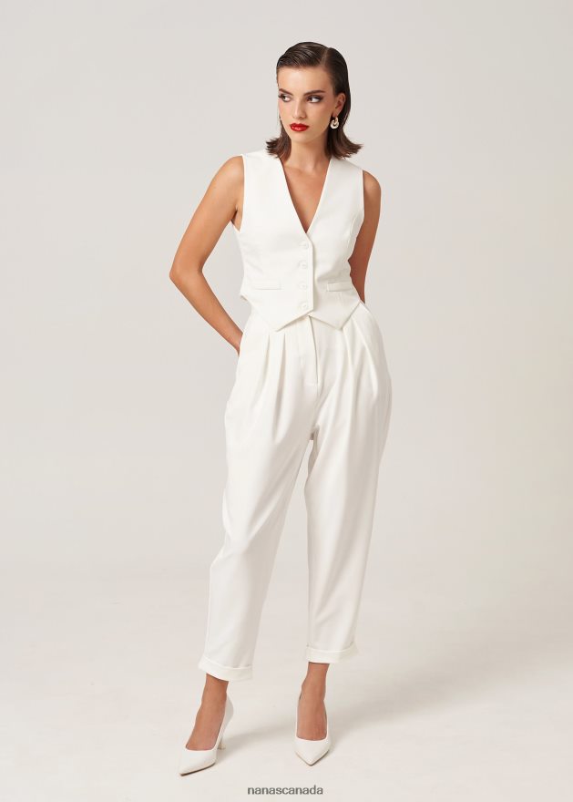 Nana's Canada Ecru London Vest V06HD2119