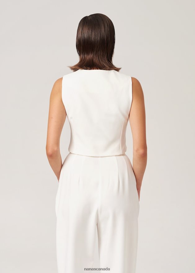 Nana's Canada Ecru London Vest V06HD2119