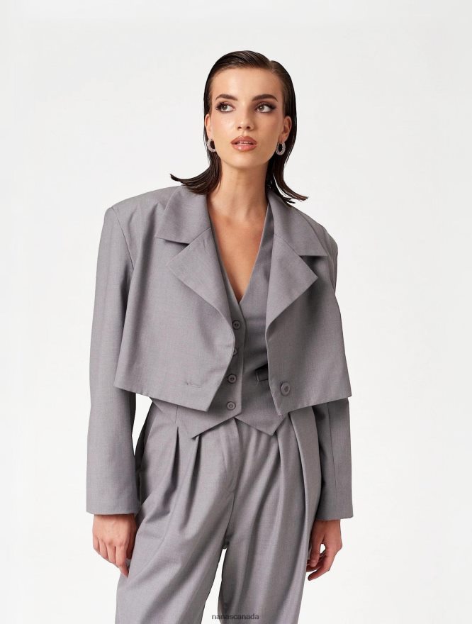 Nana's Canada Grey London Blazer V06HD2115
