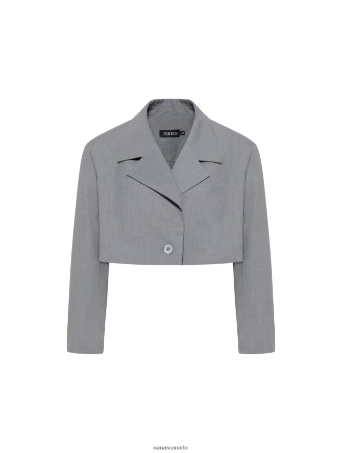 Nana's Canada Grey London Blazer V06HD2115