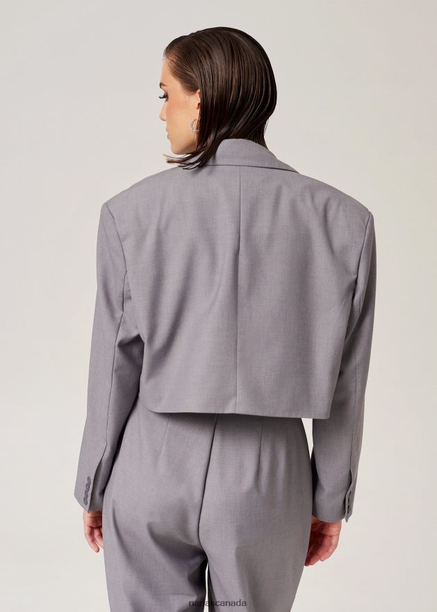 Nana's Canada Grey London Blazer V06HD2115