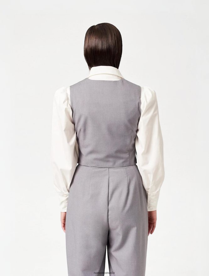 Nana's Canada Grey London Vest V06HD2116