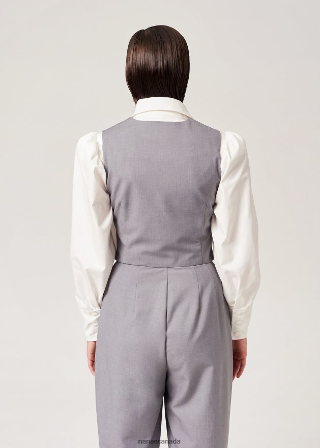 Nana's Canada Grey London Vest V06HD2116