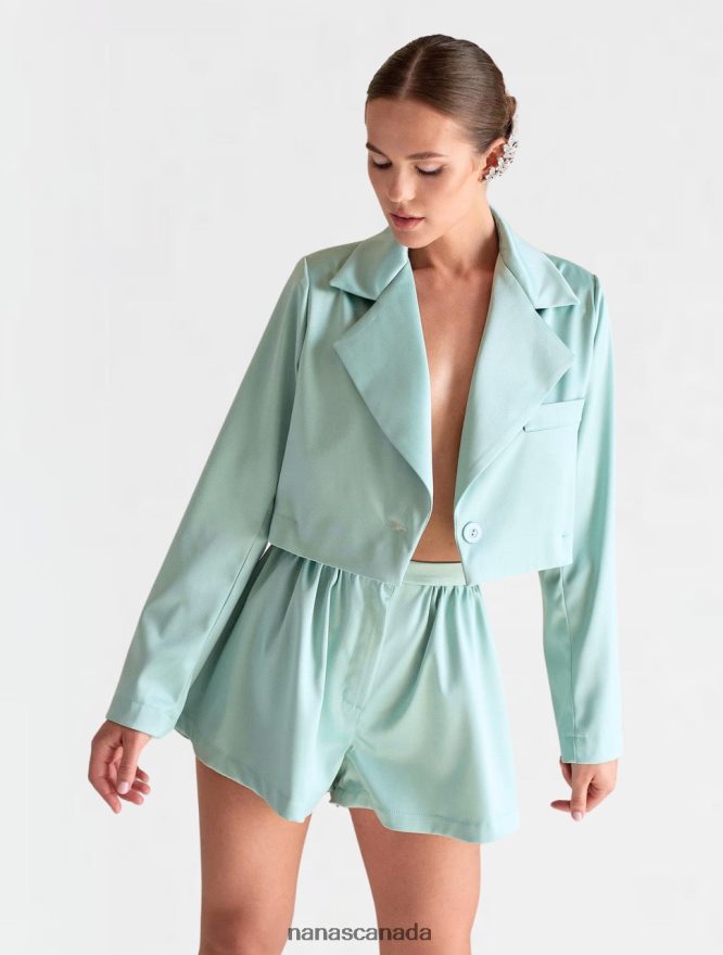 Nana's Canada Sky Blue Nathalie Blazer V06HD2141