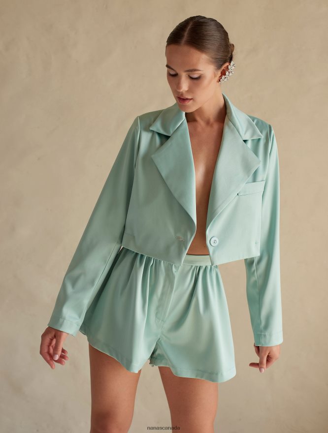 Nana's Canada Sky Blue Nathalie Blazer V06HD2141