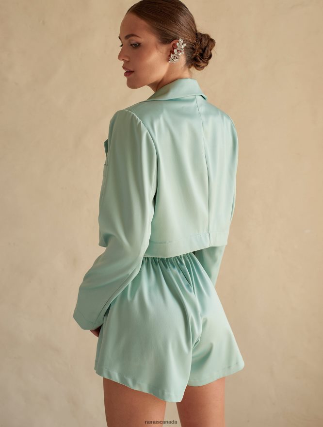 Nana's Canada Sky Blue Nathalie Blazer V06HD2141