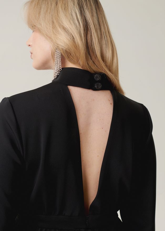 Nana's Canada Black Lover Jumpsuit V06HD295