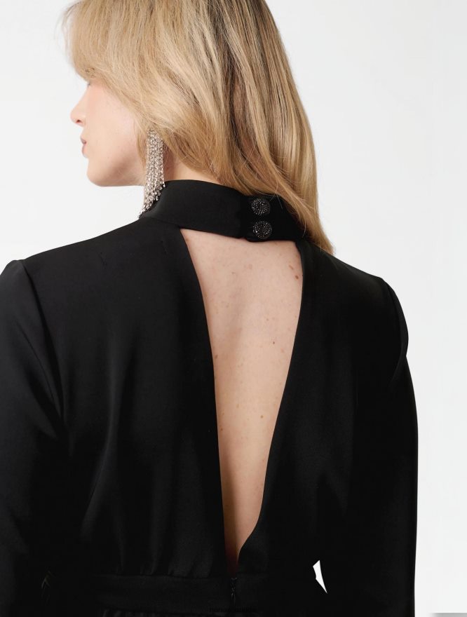 Nana's Canada Black Lover Jumpsuit V06HD295