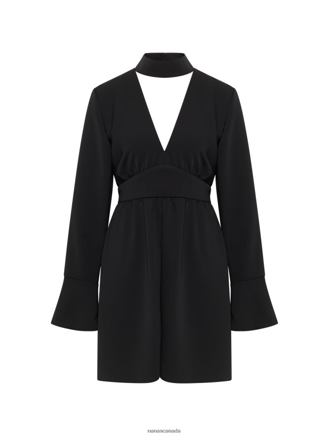 Nana's Canada Black Lover Jumpsuit V06HD295