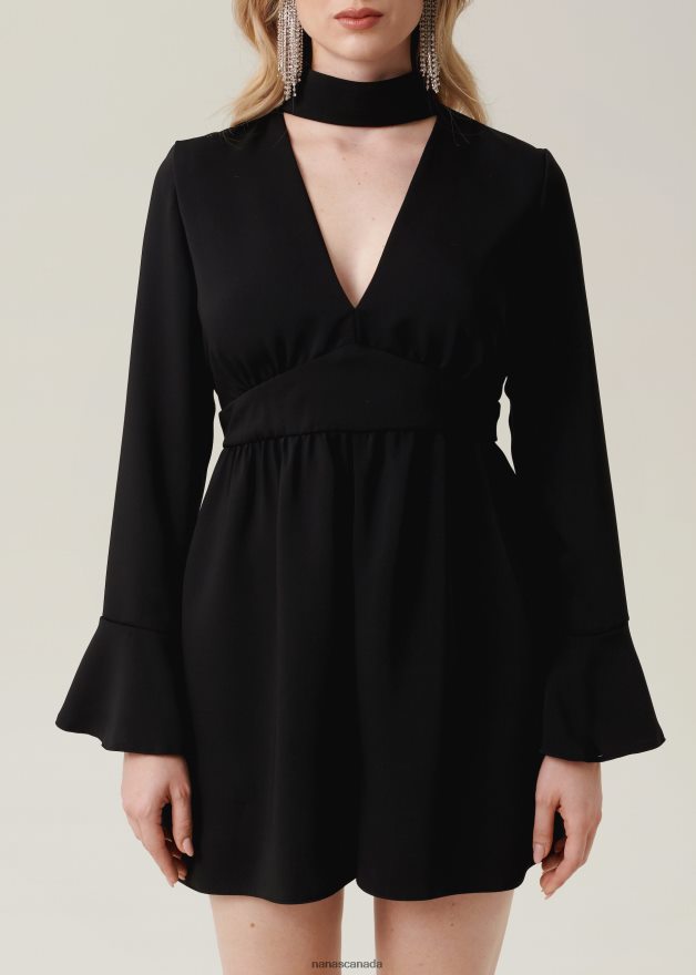 Nana's Canada Black Lover Jumpsuit V06HD295