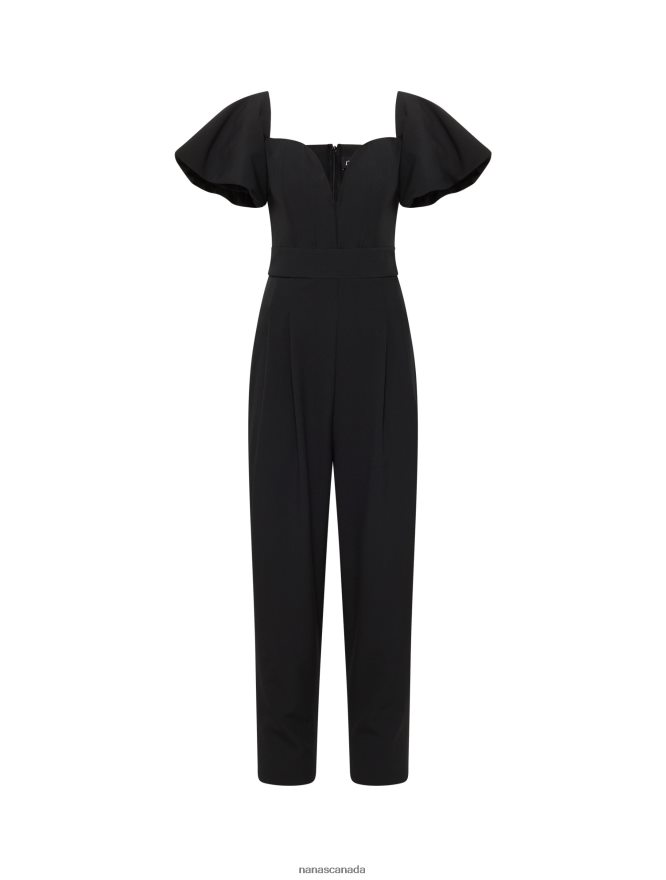 Nana's Canada Black Zoe Jumpsuit V06HD299