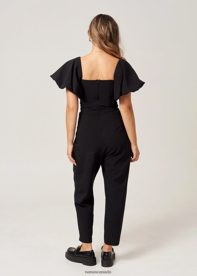 Nana's Canada Black Zoe Jumpsuit V06HD299