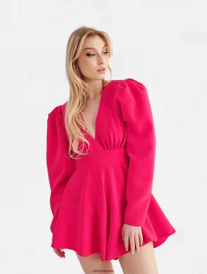 Nana's Canada Pink Blair Jumpsuit V06HD296