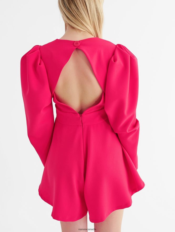 Nana's Canada Pink Blair Jumpsuit V06HD296