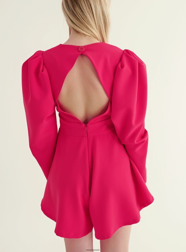 Nana's Canada Pink Blair Jumpsuit V06HD296
