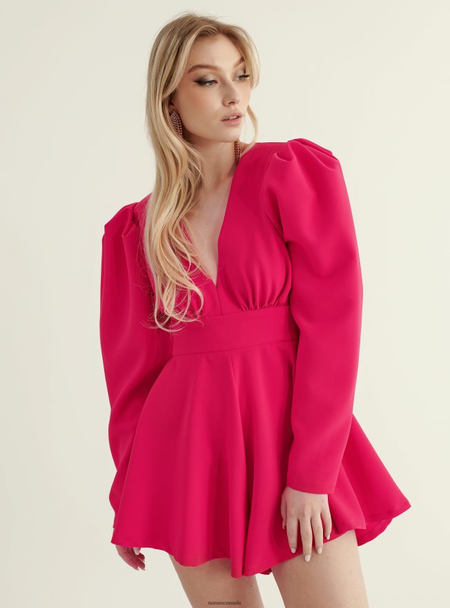 Nana's Canada Pink Blair Jumpsuit V06HD296