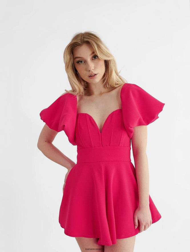 Nana's Canada Pink Grace Jumpsuit V06HD298