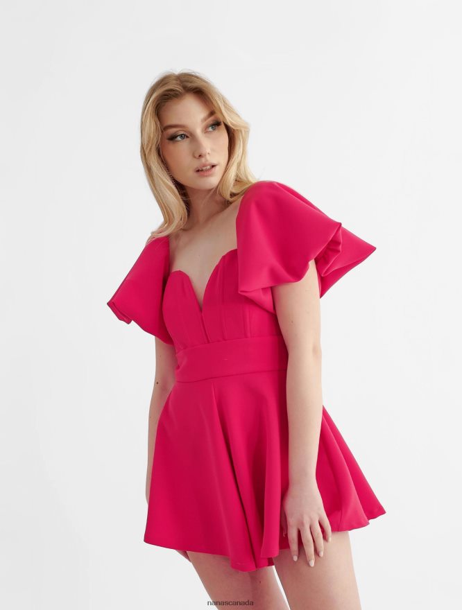 Nana's Canada Pink Grace Jumpsuit V06HD298