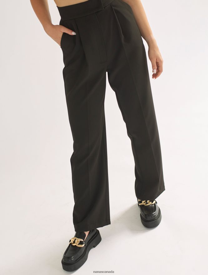 Nana's Canada Black Always Pants V06HD2126