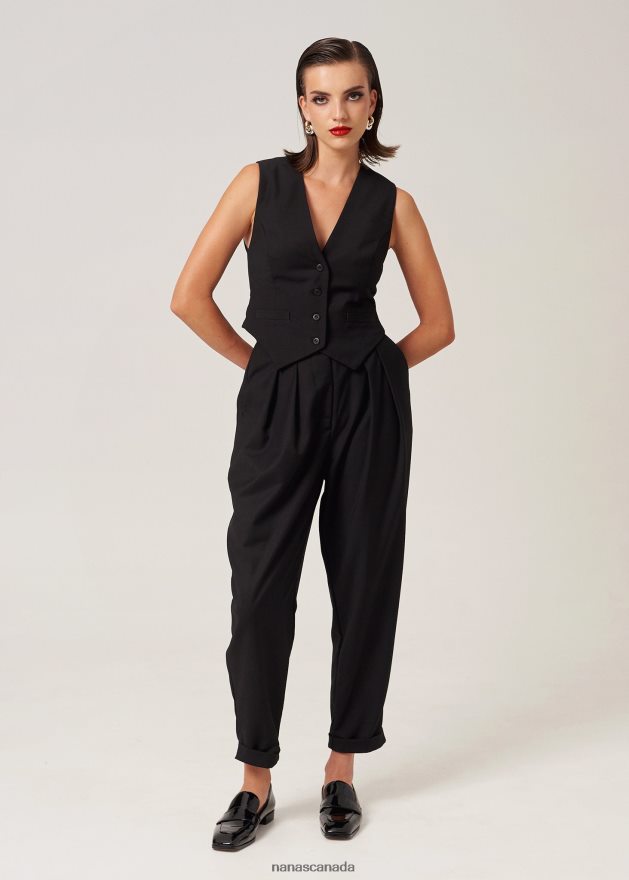 Nana's Canada Black London Pants V06HD2123