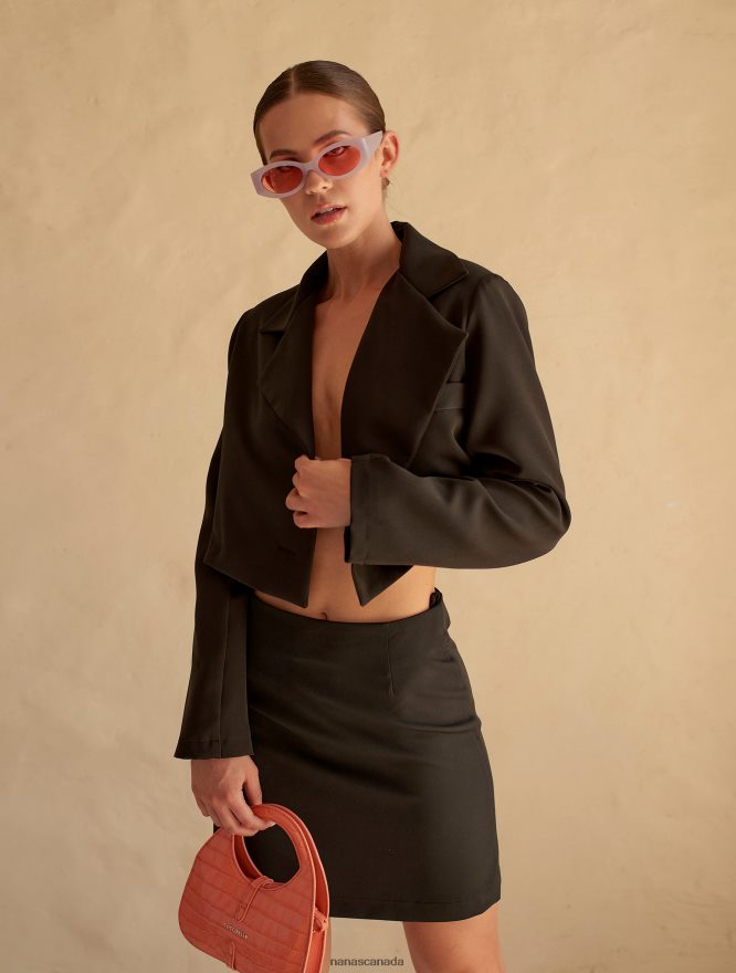 Nana's Canada Black Mollie Skirt V06HD2144