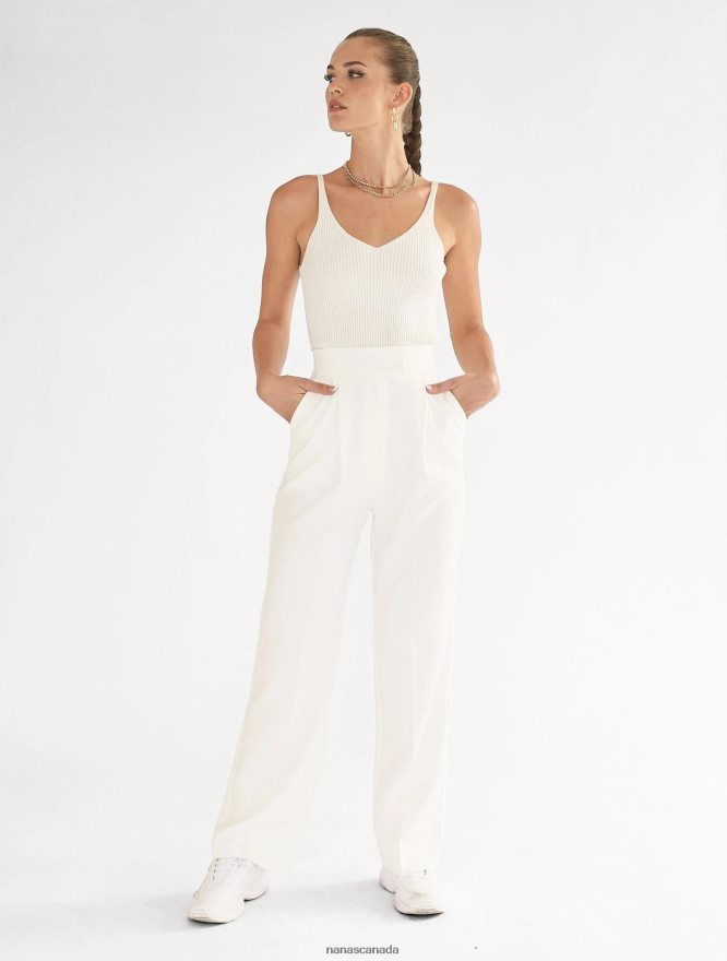 Nana's Canada Ecru Always Pants V06HD2128