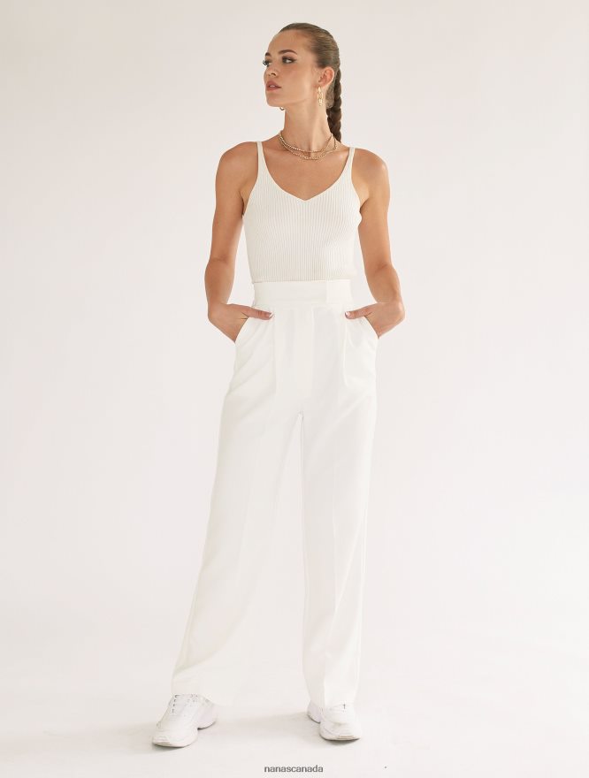 Nana's Canada Ecru Always Pants V06HD2128