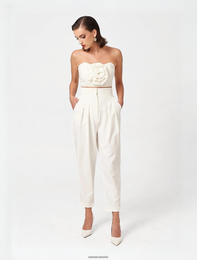 Nana's Canada Ecru London Pants V06HD2120
