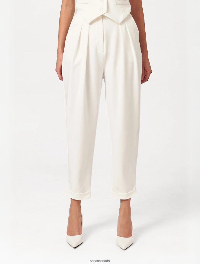 Nana's Canada Ecru London Pants V06HD2120