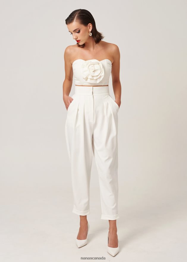 Nana's Canada Ecru London Pants V06HD2120