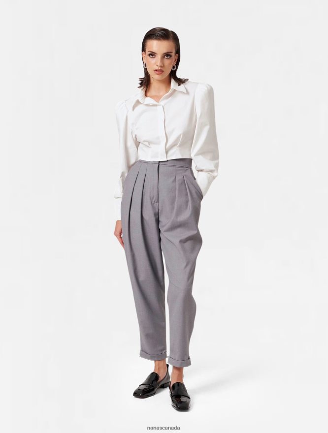 Nana's Canada Grey London Pants V06HD2117