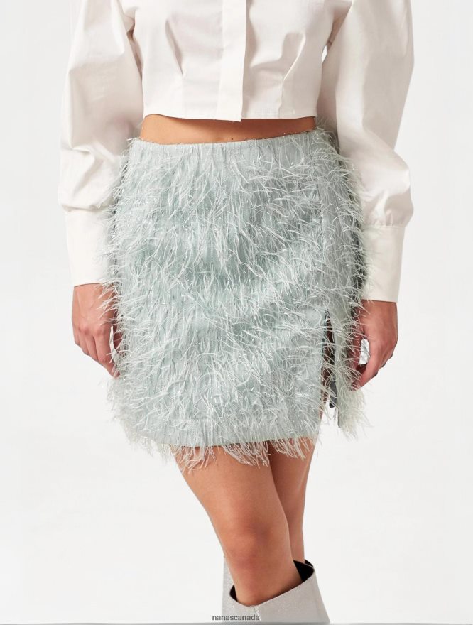 Nana's Canada Light Blue Iris Skirt V06HD2163