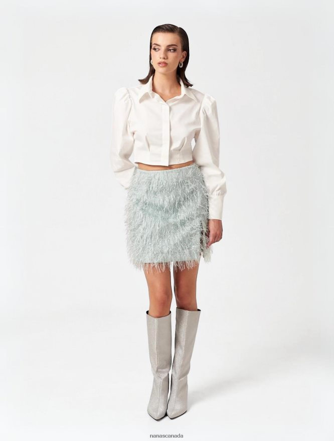 Nana's Canada Light Blue Iris Skirt V06HD2163