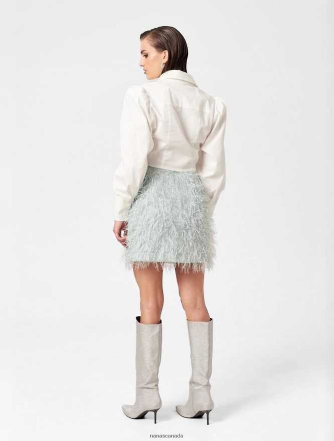 Nana's Canada Light Blue Iris Skirt V06HD2163