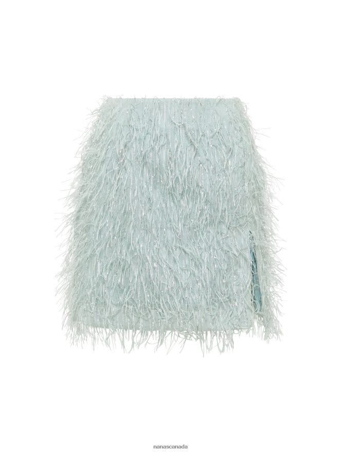 Nana's Canada Light Blue Iris Skirt V06HD2163