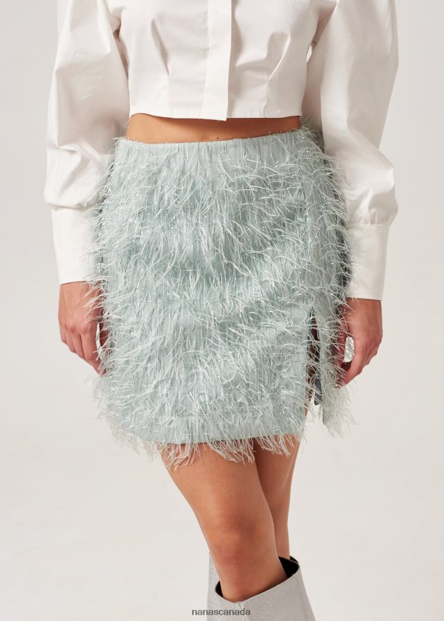 Nana's Canada Light Blue Iris Skirt V06HD2163