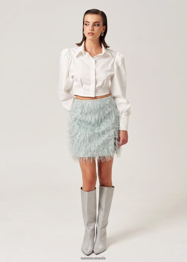 Nana's Canada Light Blue Iris Skirt V06HD2163