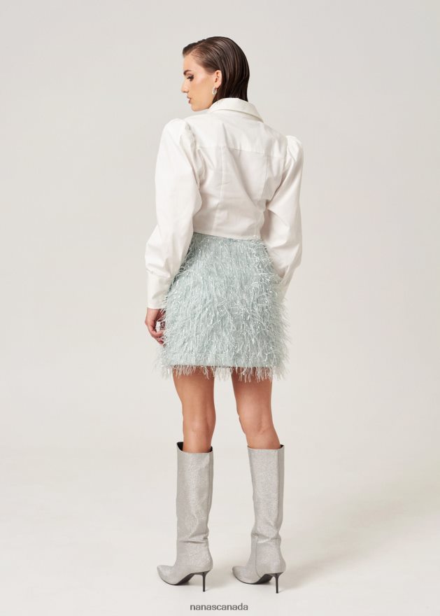 Nana's Canada Light Blue Iris Skirt V06HD2163